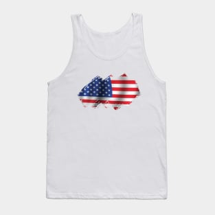 American Flag Tank Top